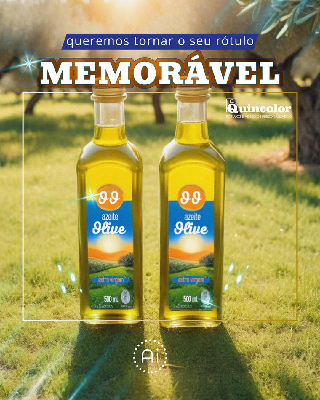 Queremos tornar seu rótulo memorável